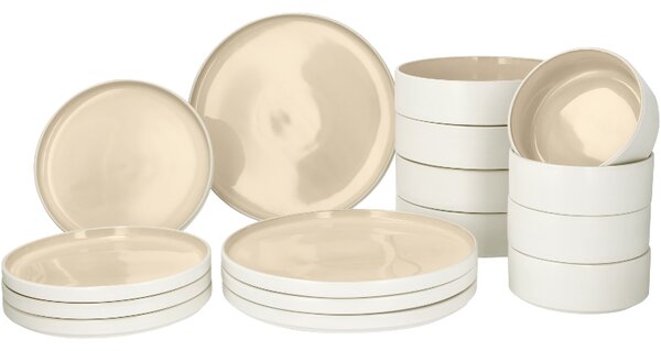 Silvercrest® Jídelní servis Design, 16dílná sada (100414130)