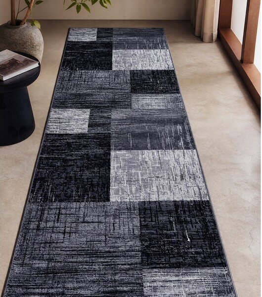 Šedý běhoun 80x300 cm Plus – Ayyildiz Carpets