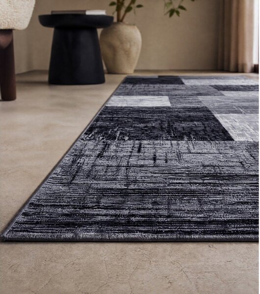 Šedý běhoun 80x300 cm Plus – Ayyildiz Carpets
