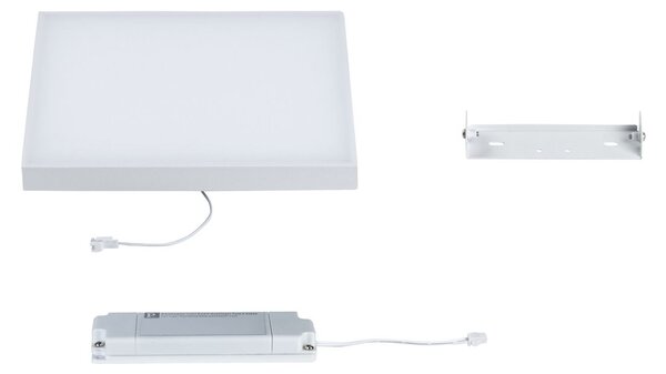 Paulmann 79820 Velora, subtilní stropní LED panel bez rámečku, 13W LED 3000K tříkrokové stmívání, 22,5x22,5cm