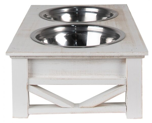 Miska na krmivo pro zvířata 40x22x12 cm / 2x500 ml – 2x500 ml