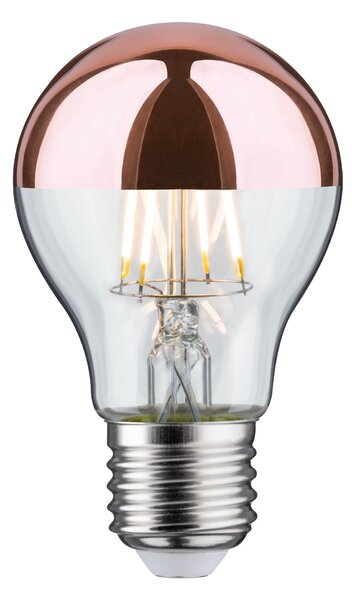 Paulmann 28671 LED žárovka s měděným vrchlíkem, 6,5W LED 2700K E27, výška 10,6cm