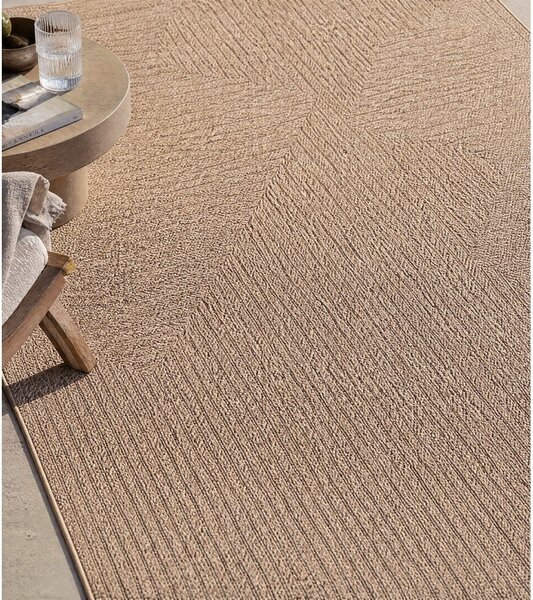 Hnědý vnitřní a venkovní koberec 80x150 cm Timber 1404 – Ayyildiz Carpets