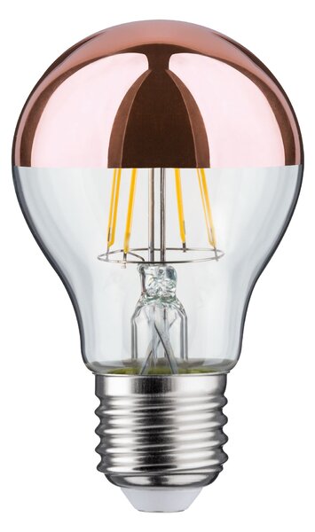 Paulmann 28671 LED žárovka s měděným vrchlíkem, 6,5W LED 2700K E27, výška 10,6cm