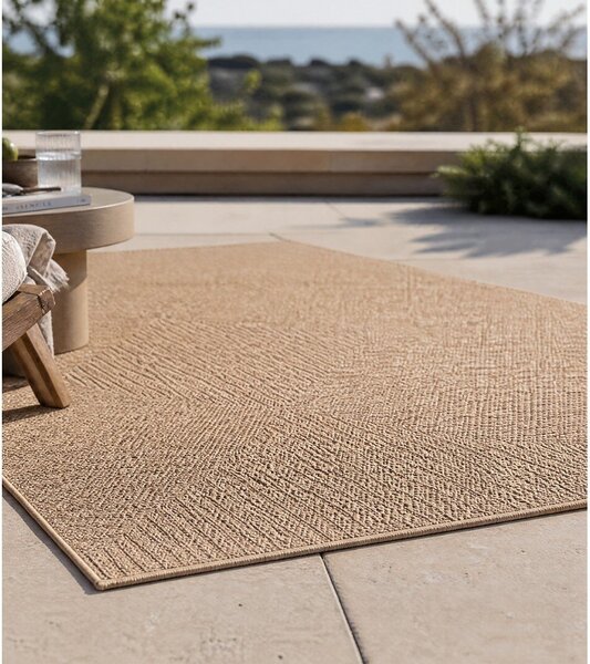 Hnědý vnitřní a venkovní koberec 80x150 cm Timber 1404 – Ayyildiz Carpets