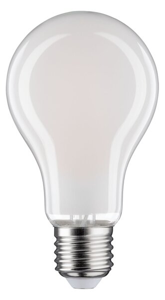 Paulmann 28649 LED žárovka, 13W 1521lm, 2700K E27 stmívatelná, výška 12,6cm, mléčná