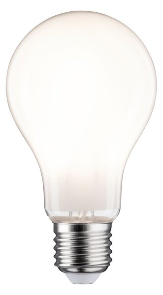 Paulmann 28649 LED žárovka, 13W 1521lm, 2700K E27 stmívatelná, výška 12,6cm, mléčná