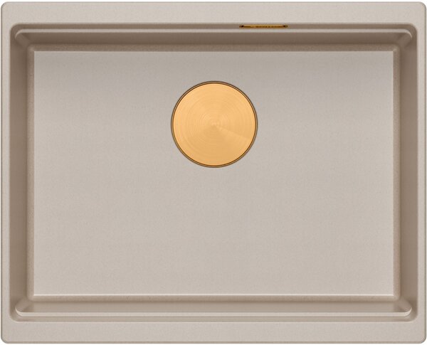 Quadron Logan dřez graniteq 56x45 cm béžová HQJ6045U2_PVDC1_U