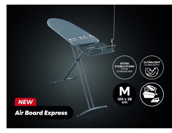Žehlicí prkno 120x38 cm Air Board Express M – LEIFHEIT