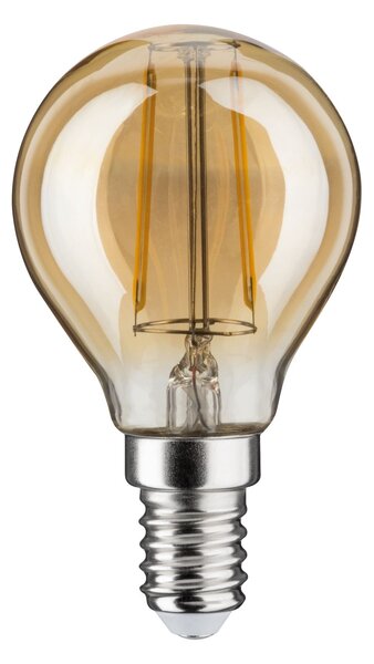 Paulmann 28711 LED žárovka, 2,6W E14 2500K zlatá, výška 7,8cm