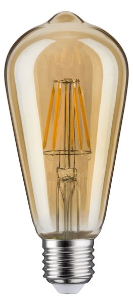 Paulmann 28717 LED žárovka, 6,5W E27 2500K zlatá, výška 14cm