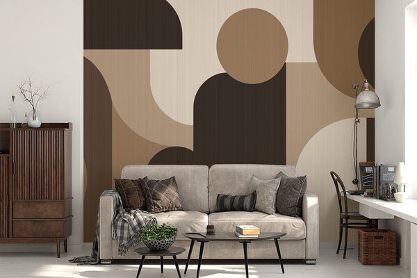 Fototapety Geometrické oblouky, Fototapety geometrie, w05653 : uwalls.cz