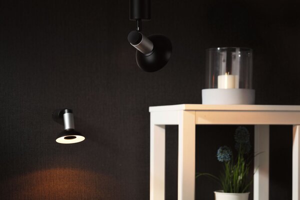 Paulmann 28795 LED žárovka 4,9W černobílá 3000K 230V GU10, tříkrokové stmívání
