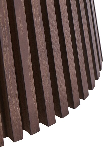 Rozkládací jídelní stůl MOORE Tmavý jasan 120/160 cm 120 cm