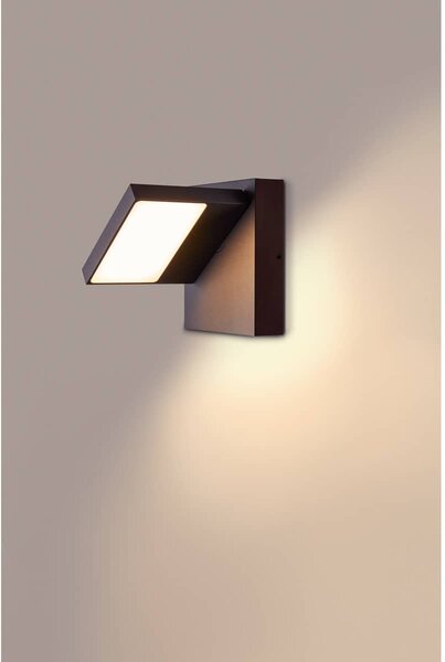 SLV 1002989 Abridor, venkovní nástěnné antracitové svítidlo LED 14W, IP55, 3000/4000K