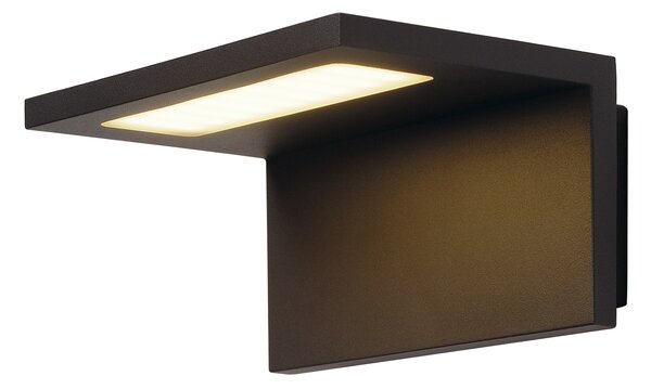 SLV 231355 Angolux Wall, venkovní nástěnné svítidlo, LED 6,8W 3000K, antracit, IP44