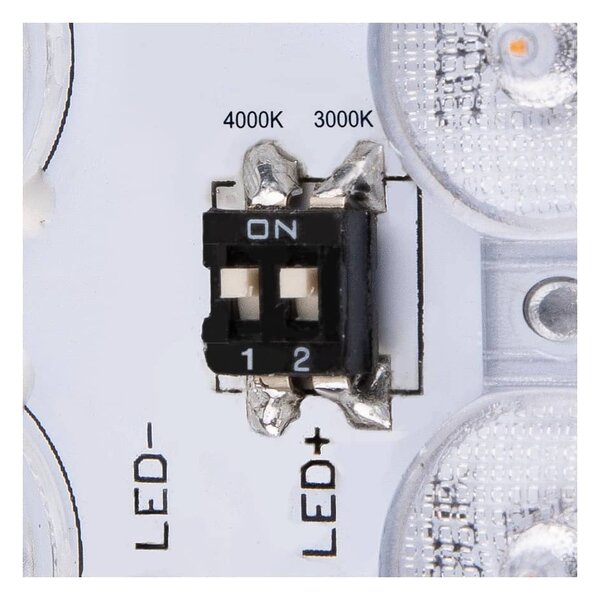 SLV 1003452 Ainos, stropní svítidlo se senzorem, LED 18W 3000K, antracit, 30x30cm, IP65