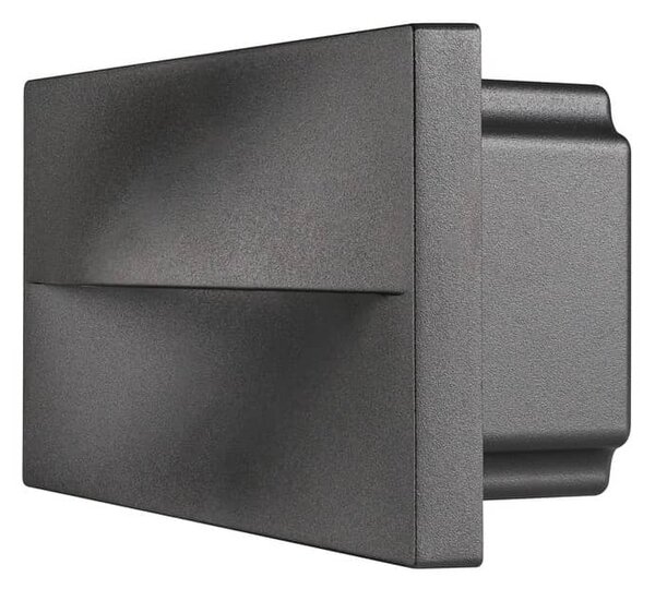 SLV 233635 Adi, venkovní vestavné svítidlo do stěny, LED 18W, 3000K, IP55, antracit, šířka 30cm