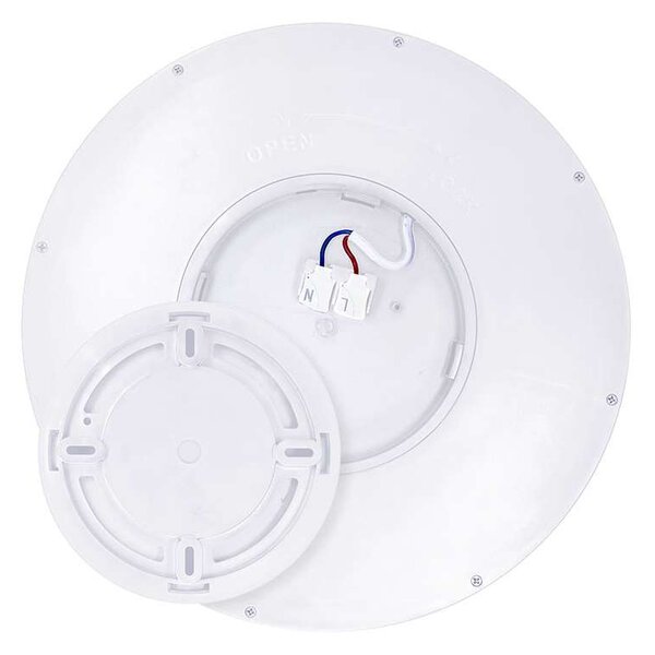 LED stropní světlo s dálkovým ovládáním Estela nastavitelné - průměr 50 cm, bílá
