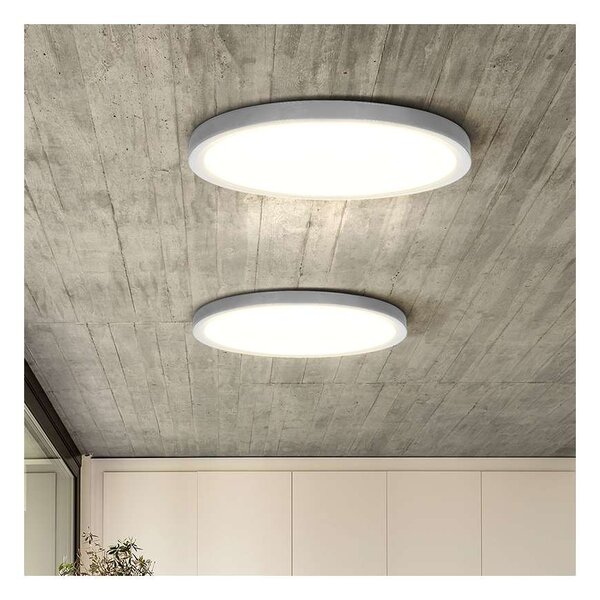 LED stropní světlo s dálkovým ovládáním Estela nastavitelné - průměr 50 cm, bílá