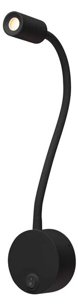 SLV 1002430 Dio Flex, nástěnné flexibilní svítidlo, power LED 1,9W 2700K, černá
