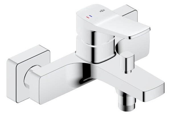 KFA Armatura Malaga vanová baterie na stěnu chrom 4524-010-00