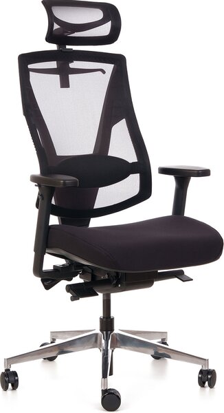 Mercury Ergonomická kancelářská židle OAMA ERGO černá