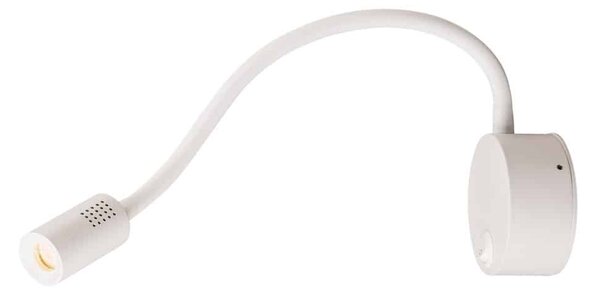 SLV 1002118 Dio Flex, nástěnné flexibilní svítidlo, power LED 1,9W 3000K, bílá