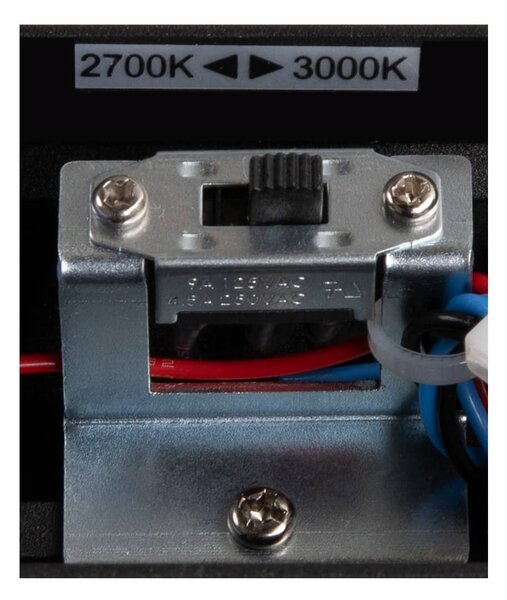 SLV 1004740 Direto 60, nástěnné černé svítidlo LED 14W 2700/3000K, délka 60cm