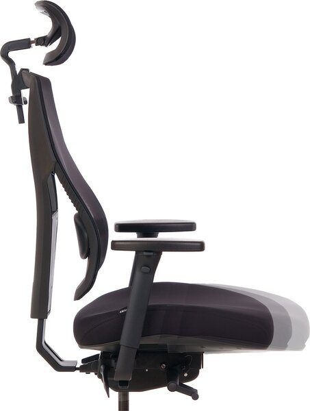 Mercury Ergonomická kancelářská židle OAMA ERGO černá