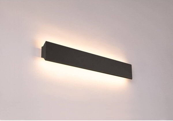 SLV 1004740 Direto 60, nástěnné černé svítidlo LED 14W 2700/3000K, délka 60cm