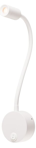 SLV 1002118 Dio Flex, nástěnné flexibilní svítidlo, power LED 1,9W 3000K, bílá
