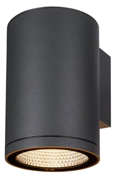 SLV 1003440 Enola Round L, venkovní nástěnné svítidlo, LED 35W 3000/4000K, antracit, výška 21,8cm, IP65