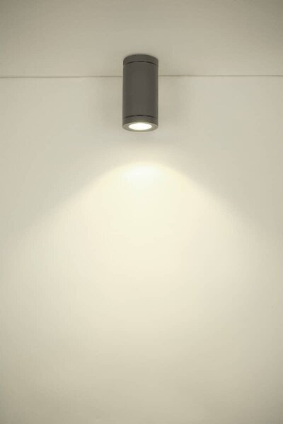 SLV 1003426 Enola Round S, venkovní stropní svítidlo, LED 9W 3000/4000K, antracit, průměr 8,4cm, IP65