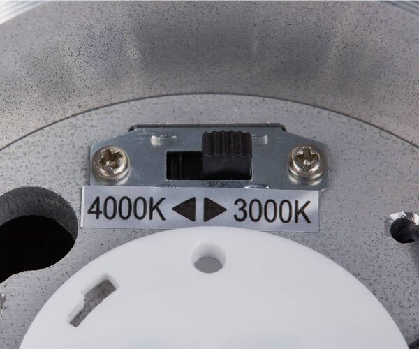 SLV 1003426 Enola Round S, venkovní stropní svítidlo, LED 9W 3000/4000K, antracit, průměr 8,4cm, IP65