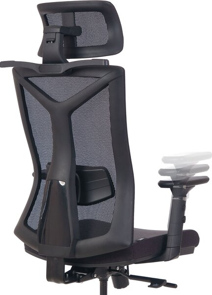 LTC Kancelářská židle ELEGANCE BLACK, černá