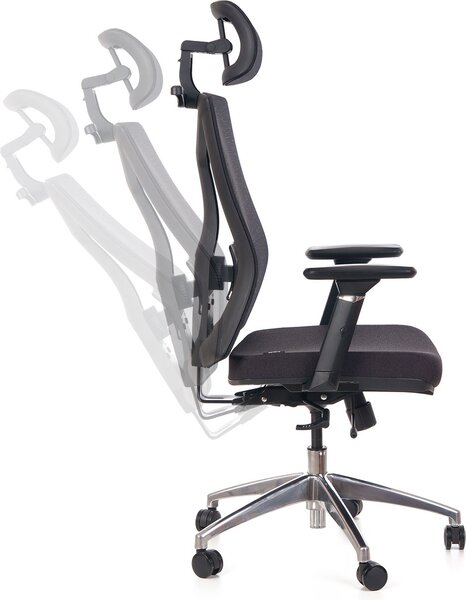 LTC Kancelářská židle ELEGANCE BLACK, černá