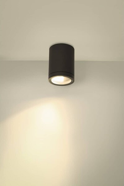 SLV 1003427 Enola Round M, venkovní stropní svítidlo, LED 10W 3000/4000K, antracit, průměr 10cm, IP65