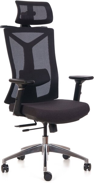 LTC Kancelářská židle ELEGANCE BLACK, černá