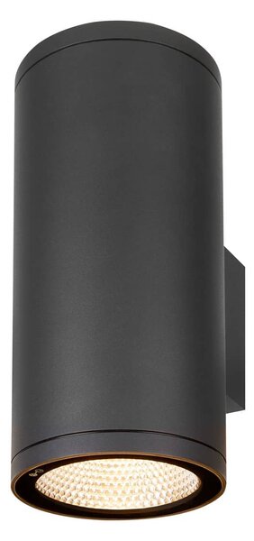 SLV 1003441 Enola Round Up/Down L, venkovní nástěnné svítidlo, LED 53W 3000/4000K, antracit, výška 33,2cm, IP65