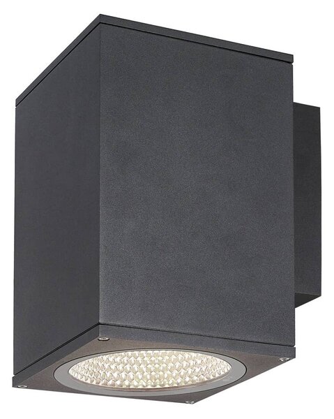 SLV 1003437 Enola Square L, venkovní nástěnné svítidlo, LED 35W 3000/4000K, antracit, výška 21,8cm, IP65