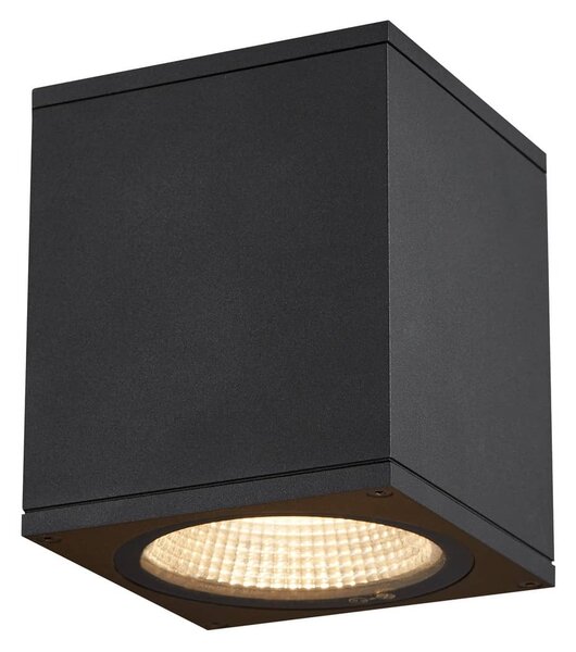 SLV 1003421 Enola Square M, venkovní stropní svítidlo, LED 10W 3000/4000K, antracit, rozměr 10x10cm, IP65