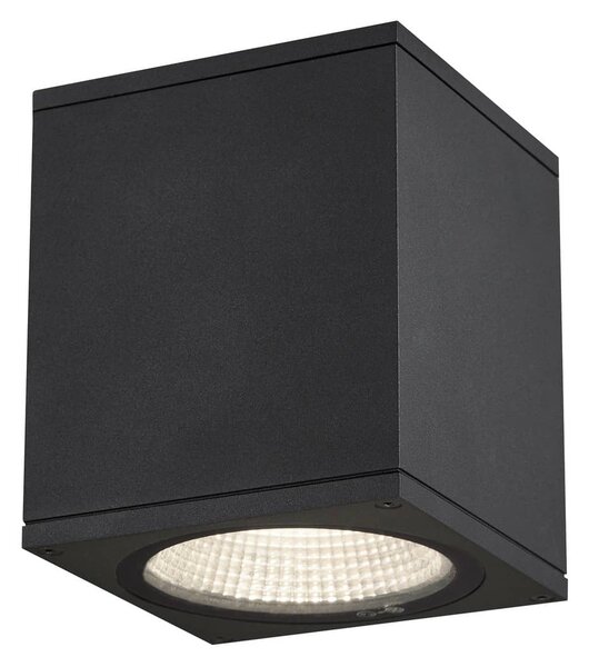 SLV 1003421 Enola Square M, venkovní stropní svítidlo, LED 10W 3000/4000K, antracit, rozměr 10x10cm, IP65
