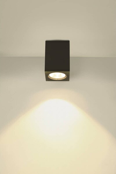 SLV 1003421 Enola Square M, venkovní stropní svítidlo, LED 10W 3000/4000K, antracit, rozměr 10x10cm, IP65