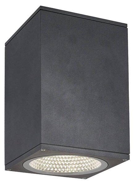 SLV 1003439 Enola Square L, venkovní stropní svítidlo, LED 35W 3000/4000K, antracit, rozměr 14x14cm, IP65