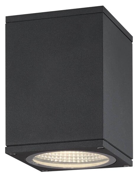 SLV 1003420 Enola Square S, venkovní stropní svítidlo, LED 9W 3000/4000K, antracit, rozměr 8,6x8,6cm, IP65