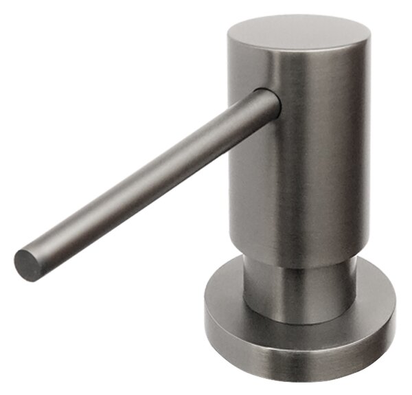 Nimco vestavěný dávkovač saponátu, mýdla, gun metal 35 mm UNC UNQ 4031V-91