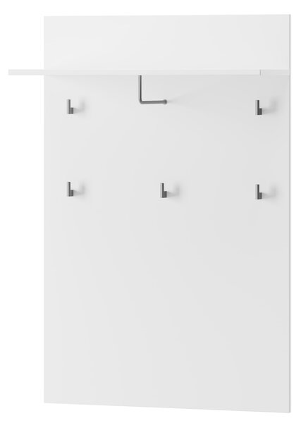 Věšákový panel Sallosa 20 (bílá + lesk bílý). 1068223