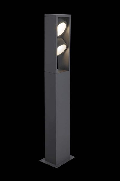 SLV 1004751 Eskina Frame 75 Double, venkovní sloupek LED 27W 3000/4000K, antracit, výška 75cm, IP65