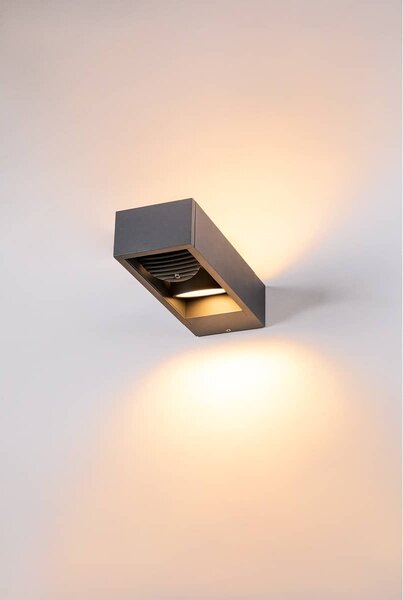 SLV 1004748 Eskina Frame WL, venkovní nástěnné svítidlo, LED 27W 3000/4000K, antracit, 11,5x28,4cm, IP65